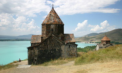Armenia: Medieval Church on Sevan Lake