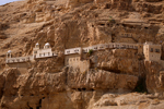 Palestine: Jericho Monastery on the Mount of Temptation